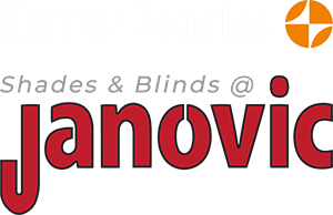 Hunter Douglas Shades and Blinds at Janovic Logo