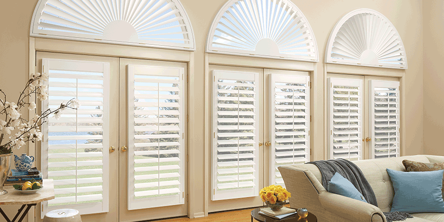 Arched Window Treatments: Beat the Summer Heat