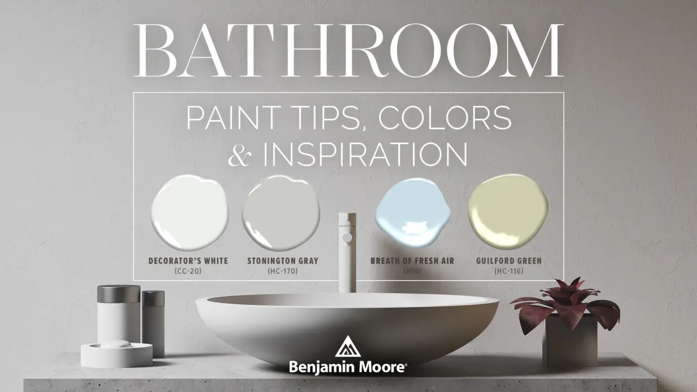 Bathroom Paint Tips, Colors & Inspiration from the Janovic Professionals - Image 1