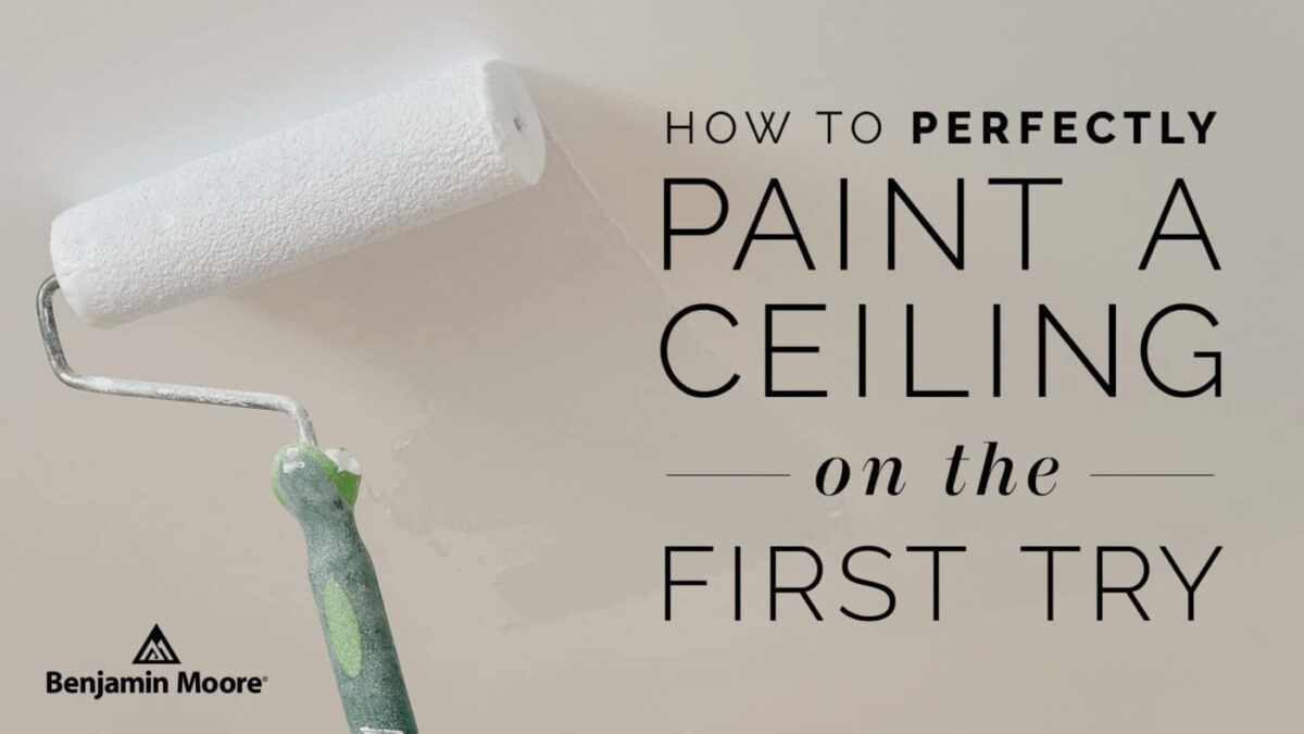 How to Perfectly Paint a Ceiling on the First Try Janovic