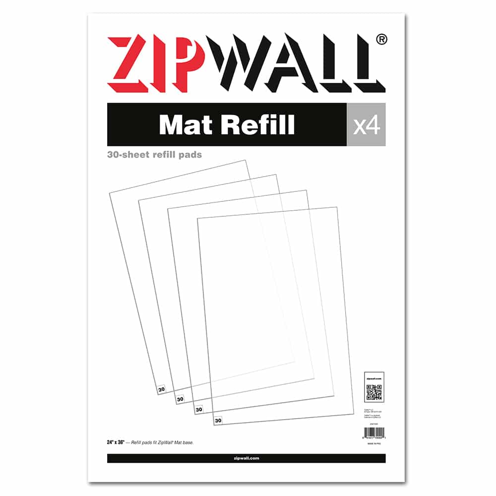 ZipWall® Ξαναγέμισμα χαλιών