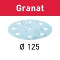 Abrasive sheet Granat STF D125/8 P1000 GR/50