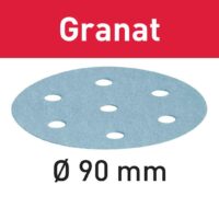 Abrasive sheet Granat STF D90/6 P500 GR/100