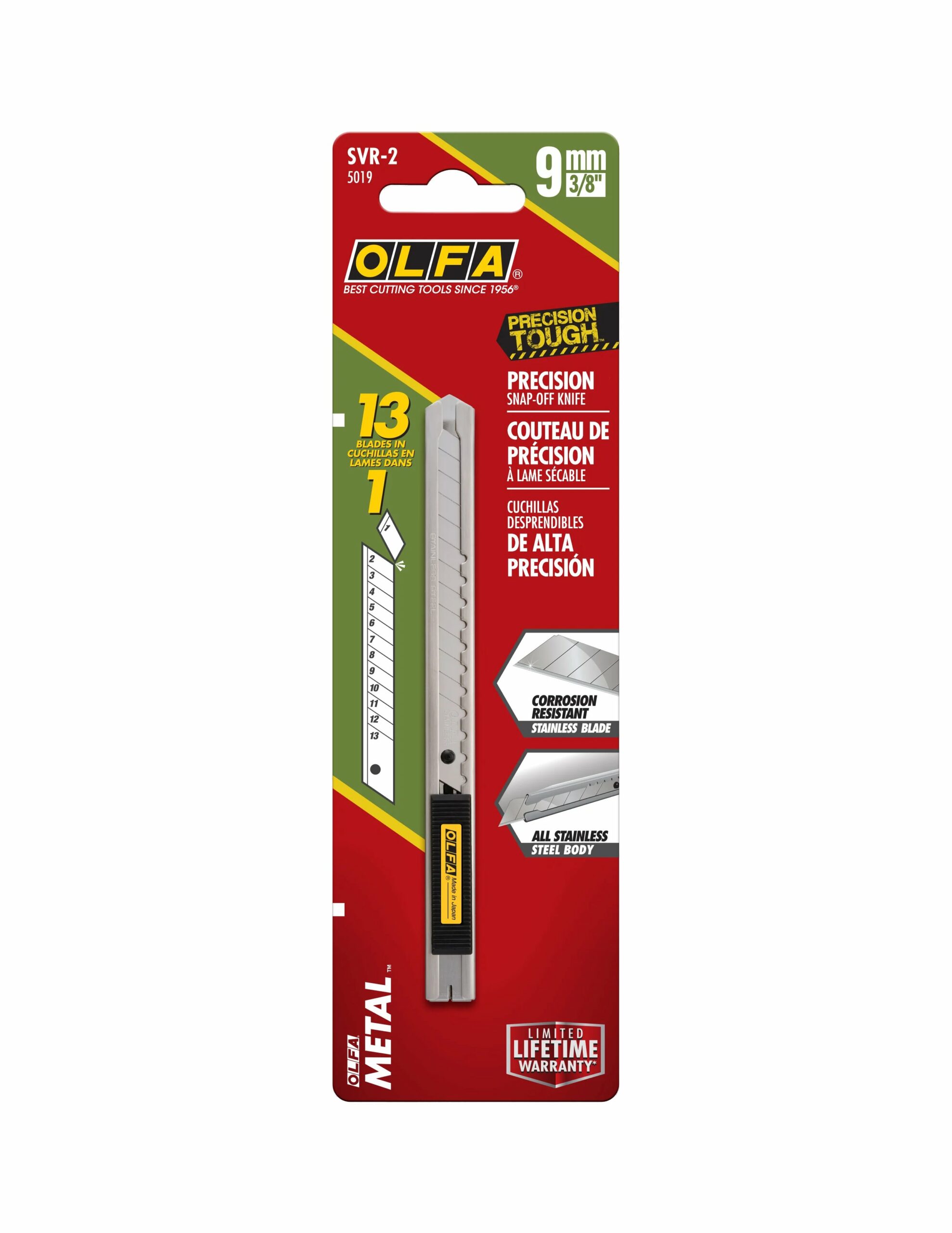 Stainless Steel Auto-lock Utility Knife