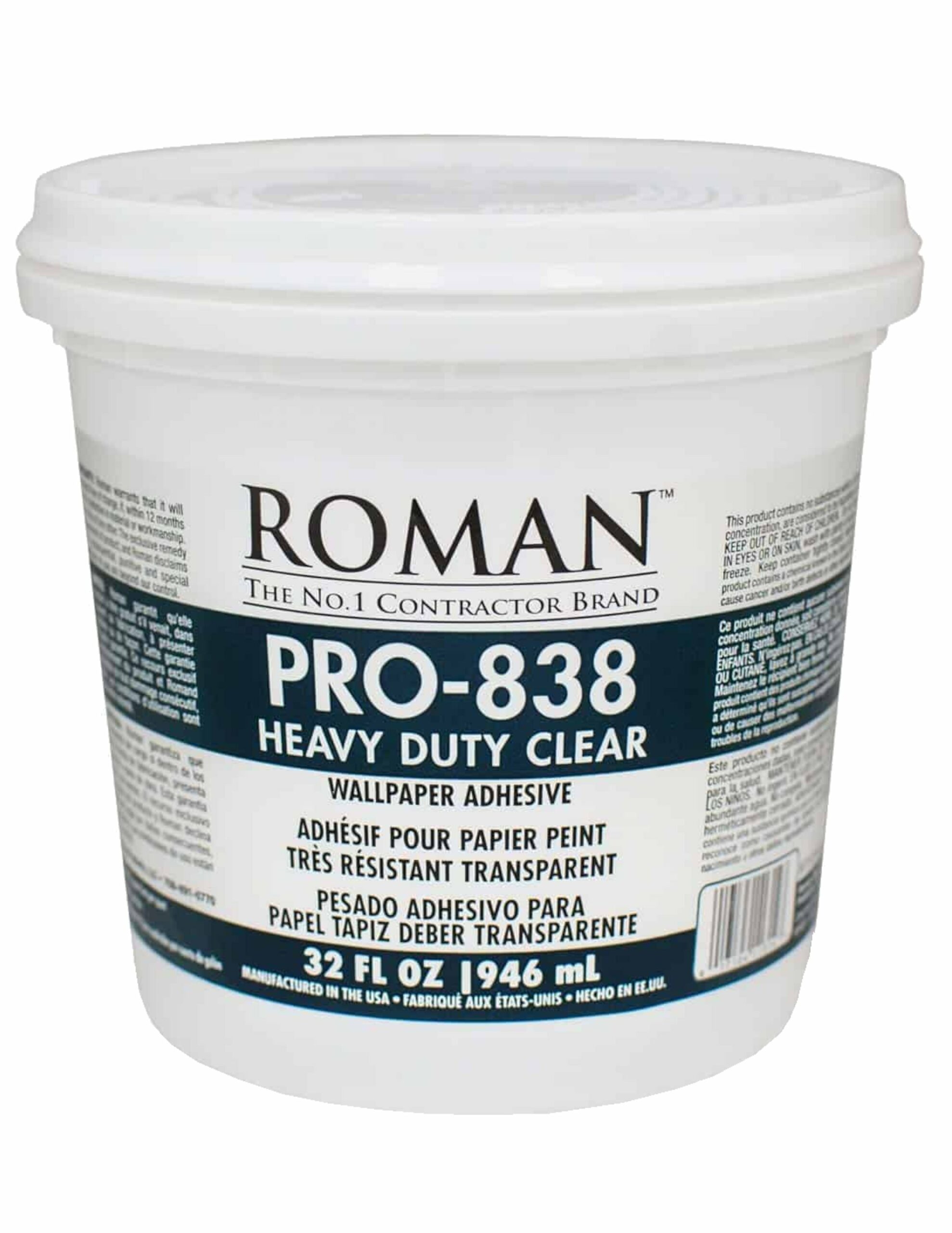 Pro-838 Heavy Duty Clear