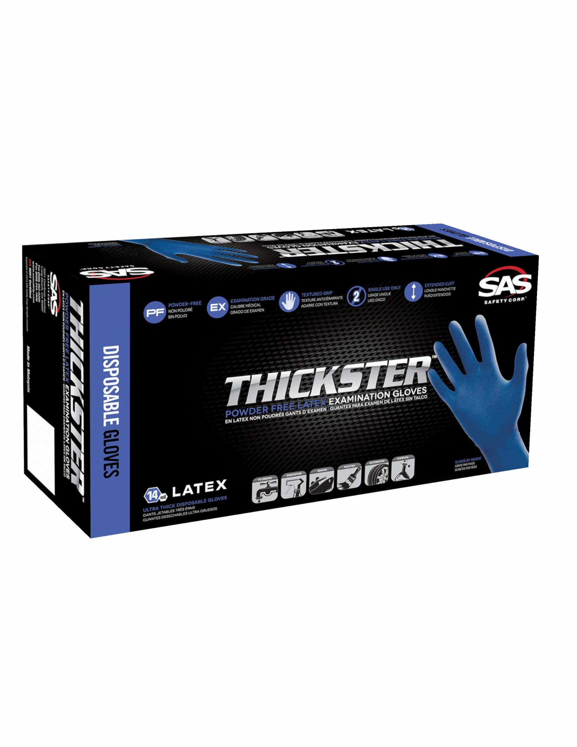 Thickster Powder-free Latex Gloves