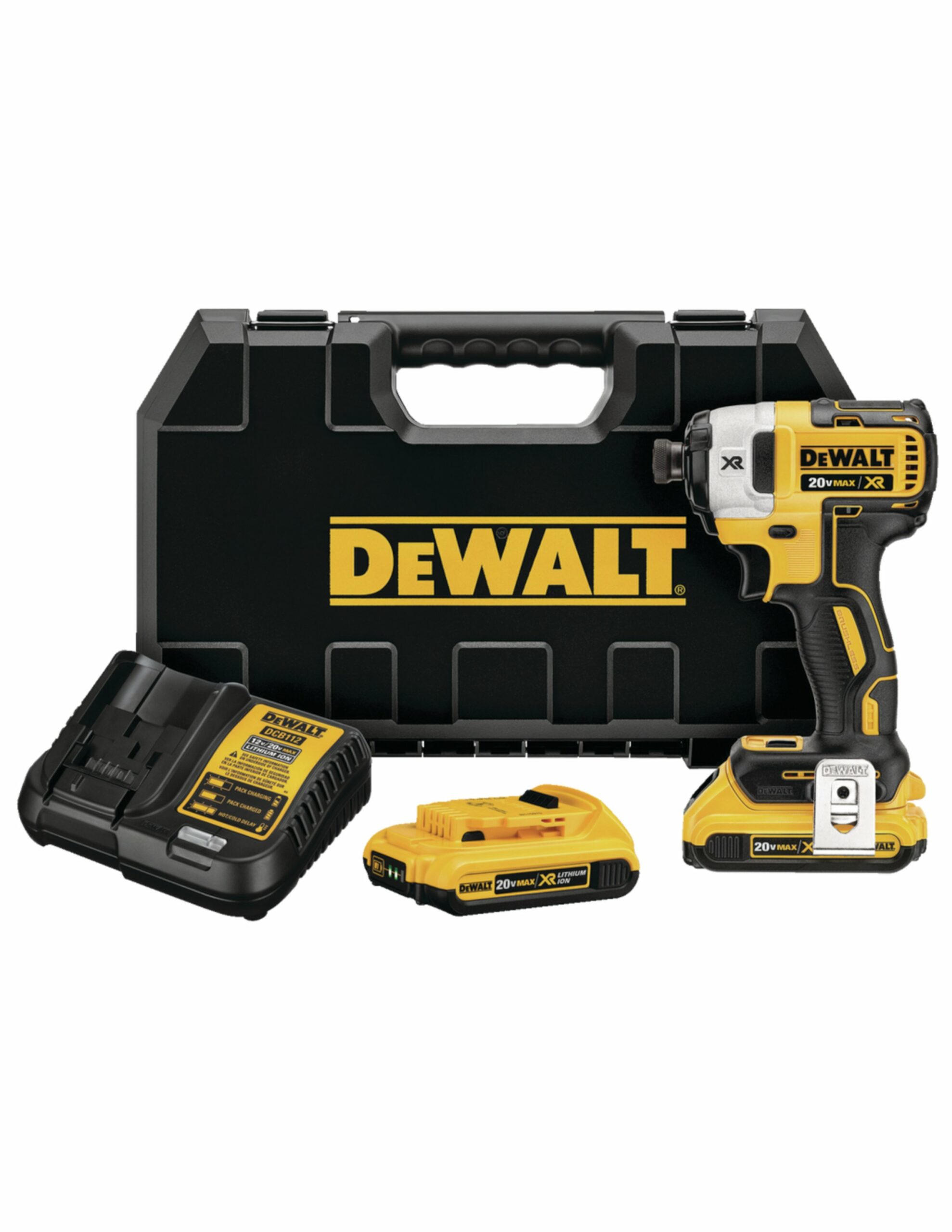 20v Max Xr 3-speed 1/4in Impact Driver Kit