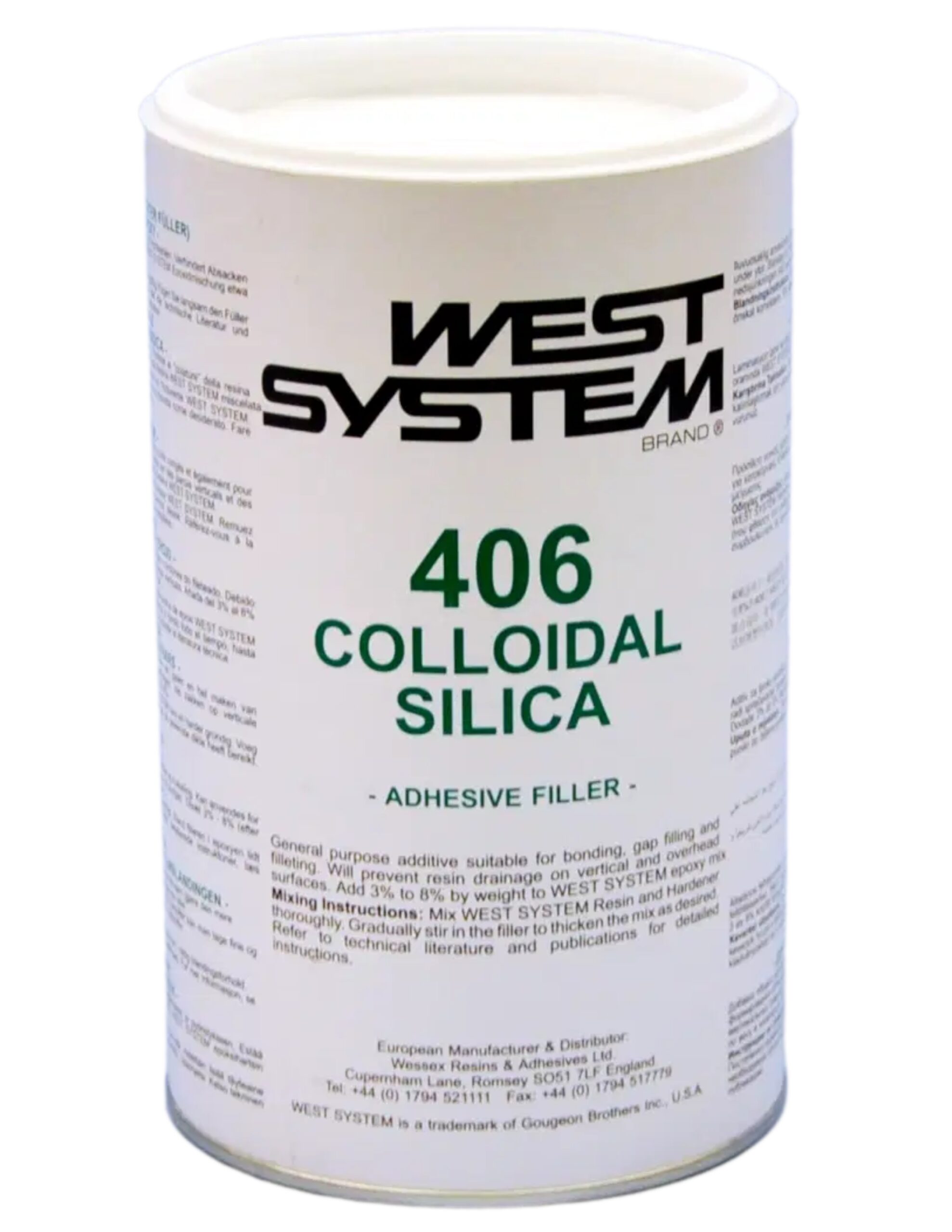 406 Colloidal Silica Adhesive Filler