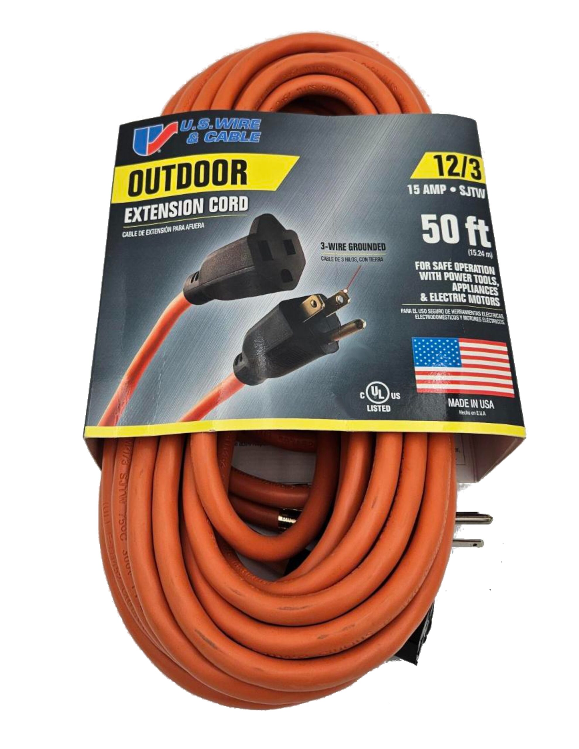 General Purpose 12 Gauge Extension Cord