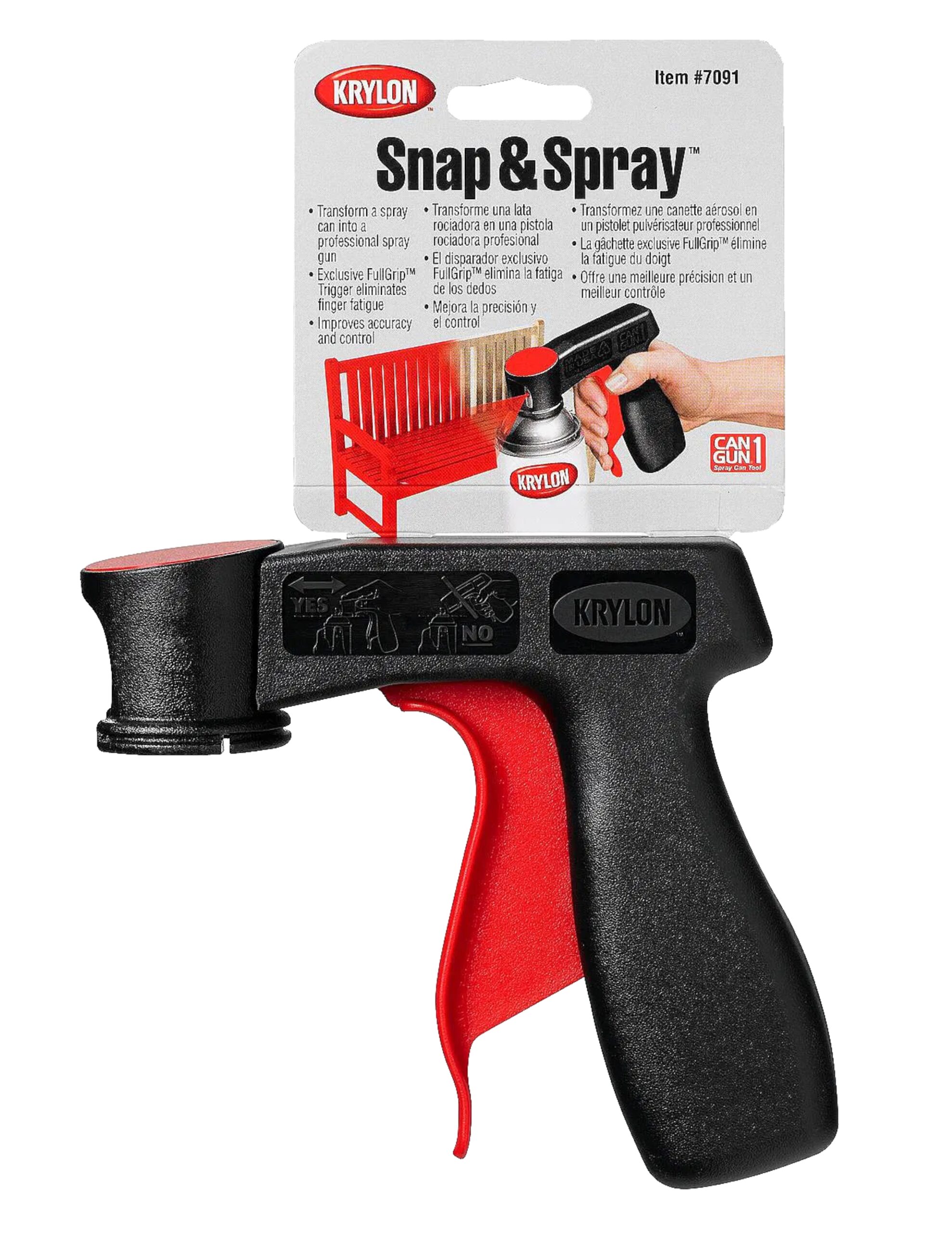Snap And Spray Paint Gun