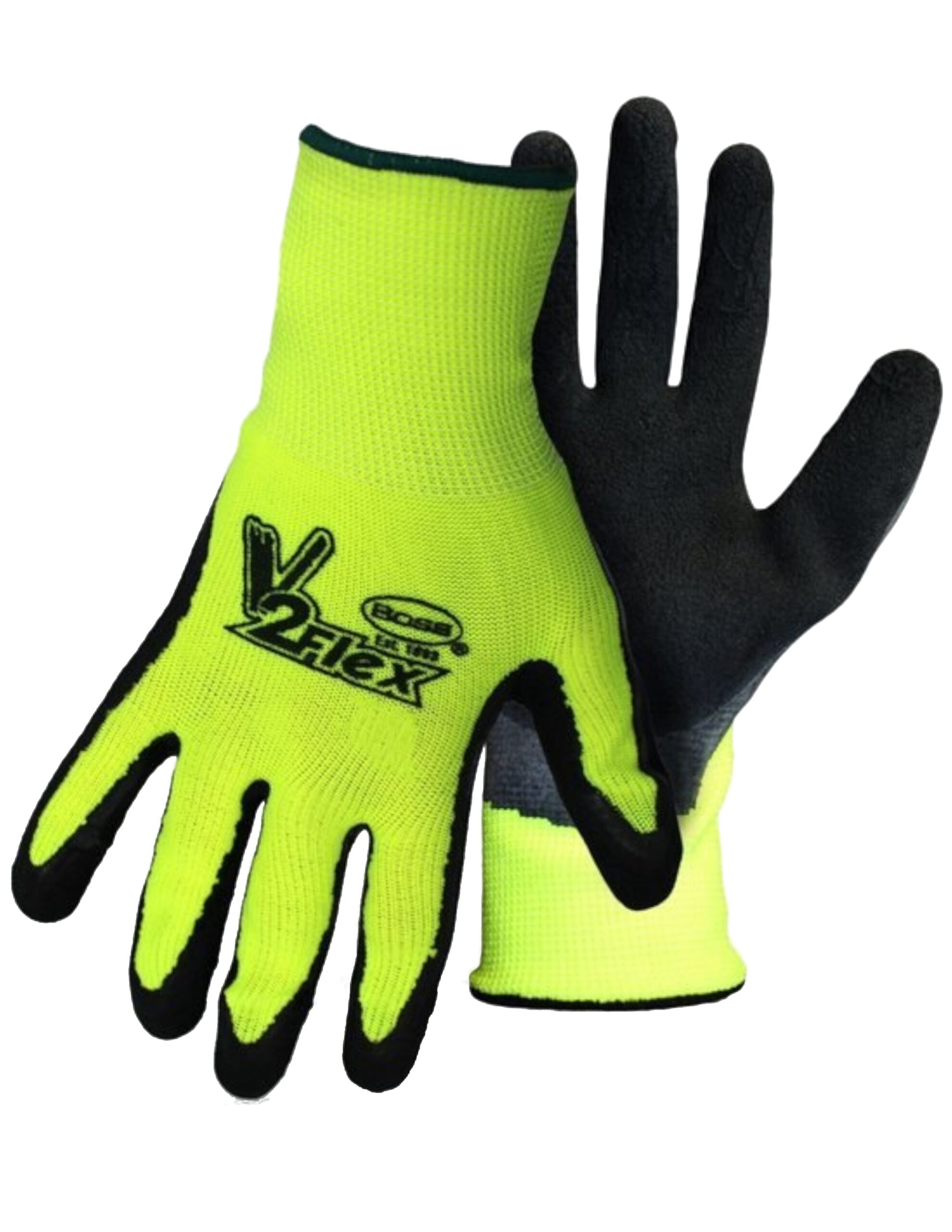 V2 Flexi-grip High-vis Gloves